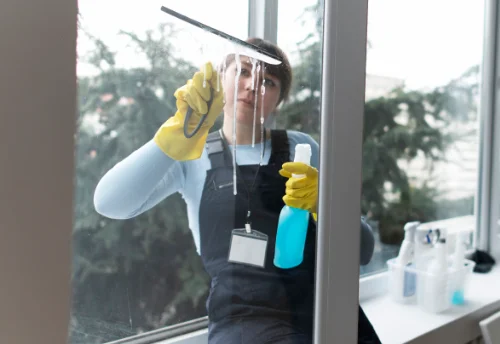 Nettoyage de vitres intérieures et extérieures à Aulnat